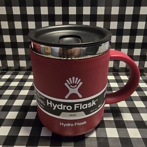 Hydro Flask Red Mug with Lid